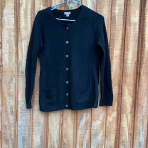 J. Jill button down wool blend cardigan/sweater